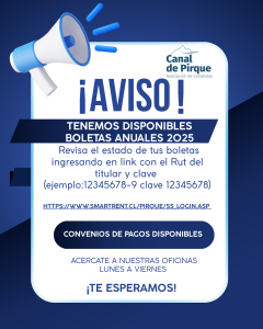 Post de Instagram Aviso Importante Profesional Azul 2